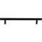 Jeffrey Alexander 160 mm Center-to-Center Matte Black Square Dominique Cabinet Bar Pull 845-160MB - alternate 2